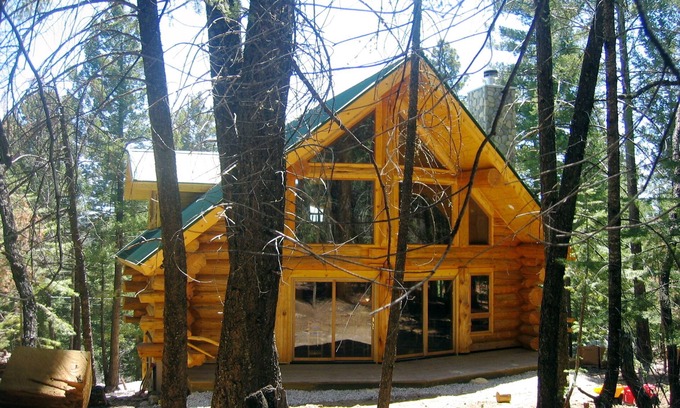 Cloudcroft Kabine | Handcrafted Log Home mit Whirlpool Unterstützung in National Forest