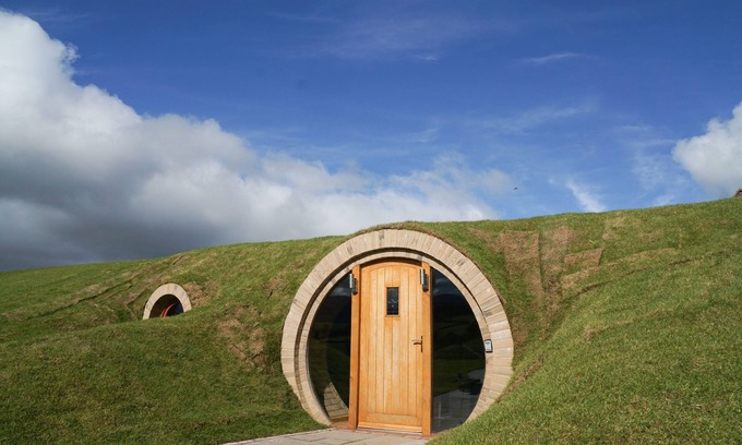 Rhayader Wohnung | Hare's View Underground House