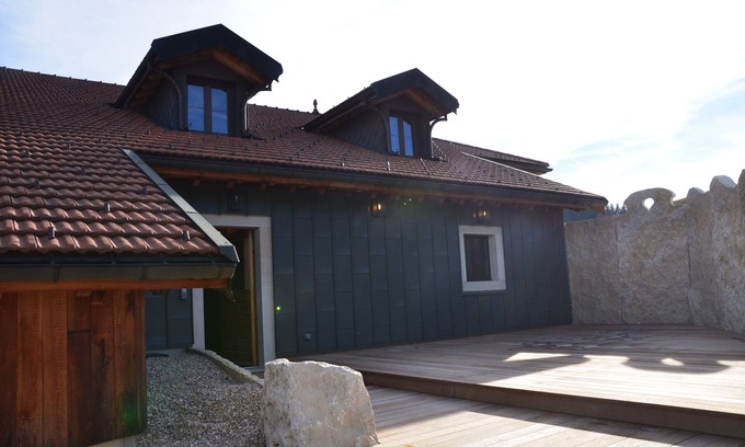 Les Moussieres Haus | Haut jura Gîte 4 persons Les Granges de la Croix Rouge