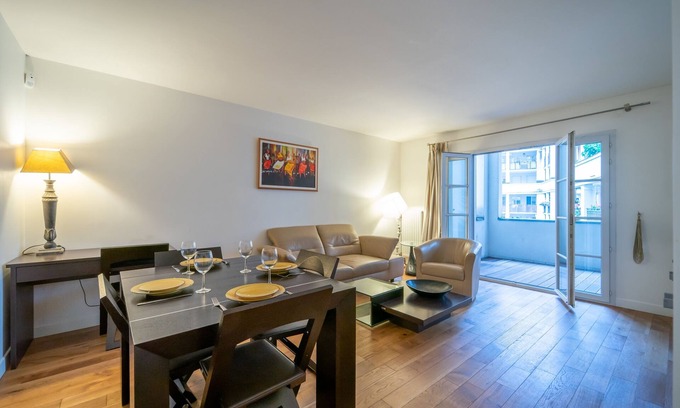Faubourg de l'Arche Wohnung | Havre de paix - Appt avec terrasse