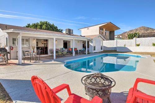 Desert Foothills Estates Haus | Heated Pool, Views, and Trail Access Phoenix Escape