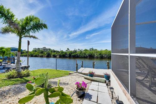 South Gulf Cove Haus | Heated Pool with Canal Views Port Charlotte Home