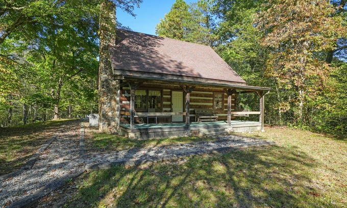 Rockbridge Kabine | Kabine-Premium-Eigenes Badezimmer-Hidden Cave Cabin