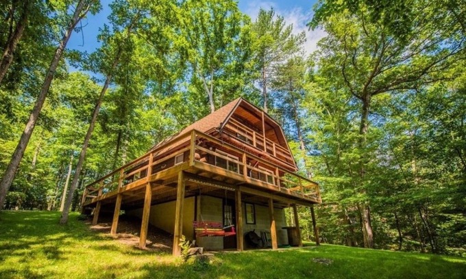 Berkeley Springs Kabine | Verstecktes Juwel im Wald