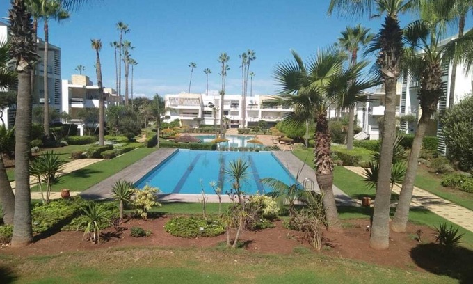 Tamariss Wohnung | Hochstehende Wohnung mit Meerblick