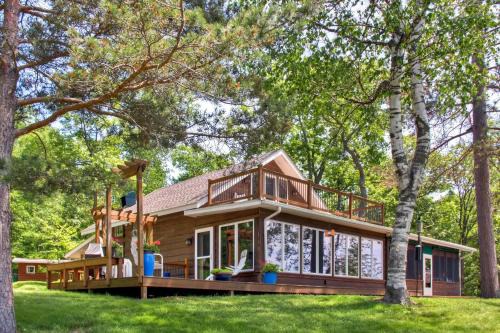 Brainerd Haus | Hike, Fish and Boat Waterfront Home in Brainerd!