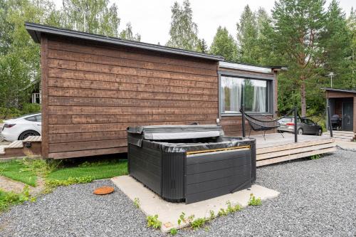 Jamsa Haus | Himosranta Suite A - Private Suite with Hot Tub & Lake Views