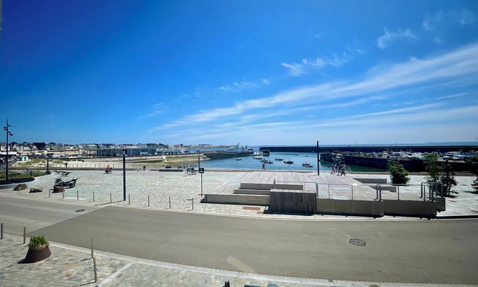 Quiberon Wohnung | Hissez Ô-vue Mer-4p-port Maria