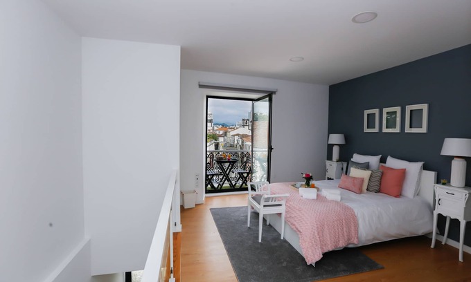 Ponta Delgada Wohnung | Historisches Zentrum von Ponta Delgada - Balkon und Free Wifi
