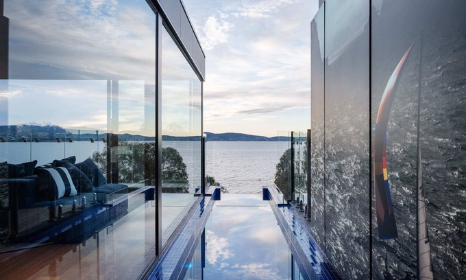 Battery Point Wohnung | 'Hobart' - Penthouse with private heated pool