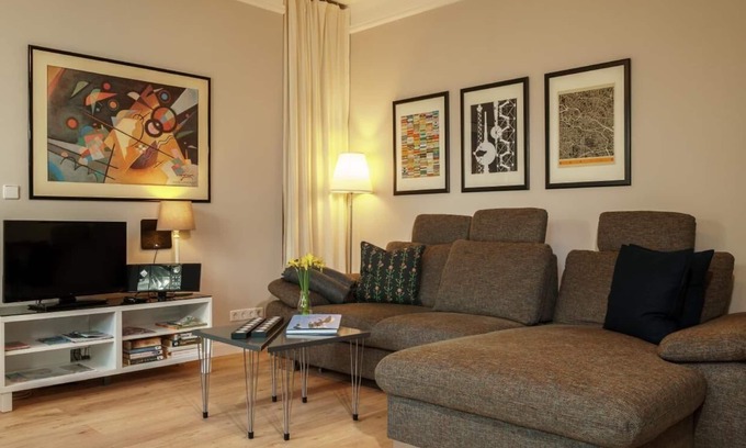 Wannsee Wohnung | Ferienwohnung Berlin für 1 - 2 Personen mit 1 Schlafzimmer - Ferienwohnung