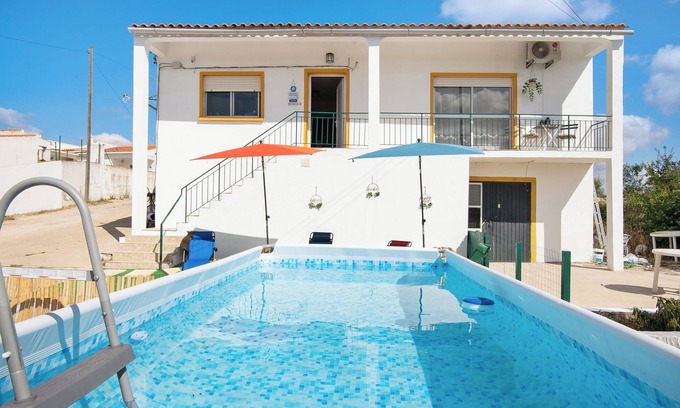 Almancil Haus | Ferienwohnung "Horta Teresa" mit Balkon, privatem Pool und WLAN