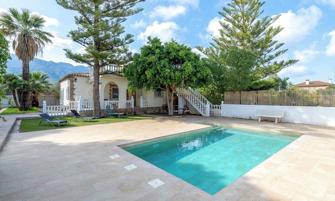 Alcanar Haus | Ferienhaus 'Can Manya' mit privatem Pool, privater Terrasse und privatem Garten