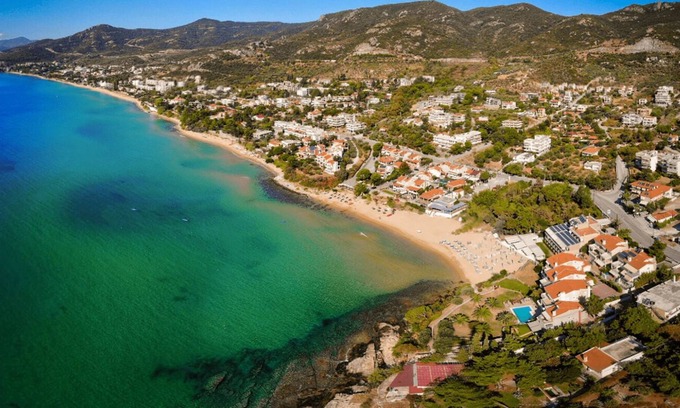 Palaio Tsifliki Haus | VILLA SIESTA am Meer, freistehend, komfortabel, magischen Meerblick enorme Garde
