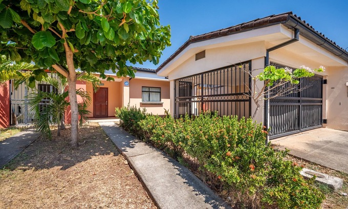 Villarreal Haus | Home in a gated community with outdoor pool, patio, grill, streaming, W/D, & AC