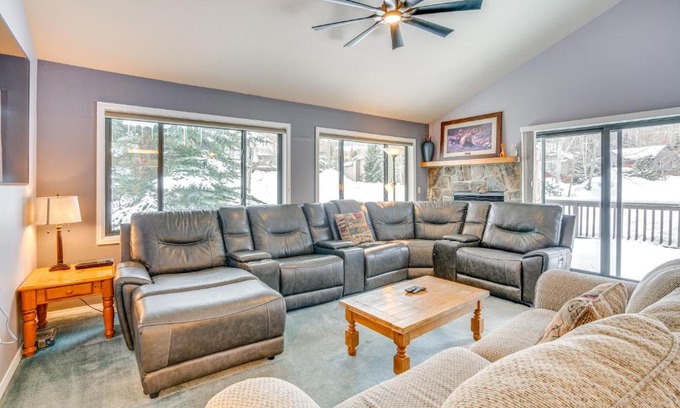 Frisco Haus | Home with Mtn Views in Frisco Near 3 Ski Resorts!