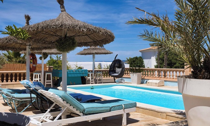 Badia Gran Villa | Homerez - Villa Llucmajor, Meerblick