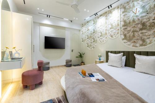 Tapovan Wohnung | Homlee-Heaven in Hills 1BHK-Parking-Lift-Tapovan