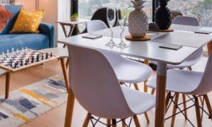 Barrios Unidos Wohnung | Hospedaje EN Confortable Apartamento, Espectacular Vista A LA Ciudad