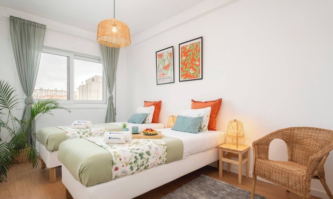 Boavista Wohnung | Host Wise - Spacious Modern Flat w/ Balcony