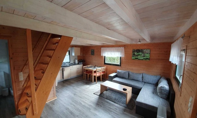 Zwenzow Haus | Haus 2 und 3 - Ferienhäuser Auszeit - am Großen Labussee