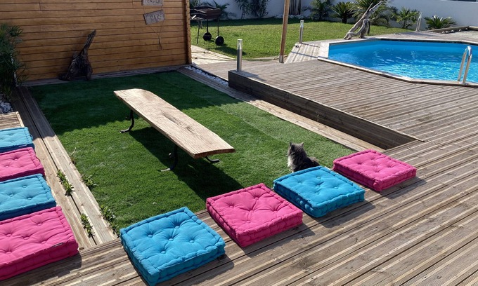 Ludon-Medoc Haus | Haus in Ludon Médoc, in der Nähe von Bordeaux, Médoc, VINEXPO ...