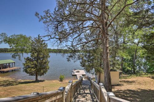 Milledgeville Haus | House with Dock and Slide Situated on Lake Sinclair!