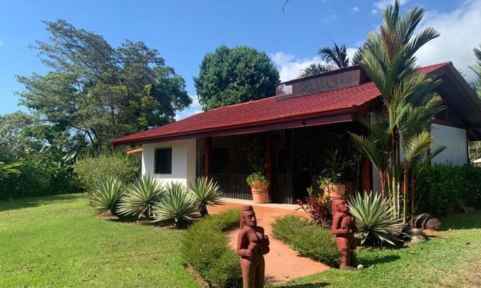 Playa Tortuga Villa | HOUSE WITH EXOTIC GARDEN AND PRIVATE POOL 5 MINUTES FROM ALL AMENITIES