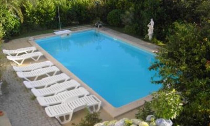 Ponte de Lima Hütte | House with garden, pool, terrace, balcony, with views of the countryside and mountain
