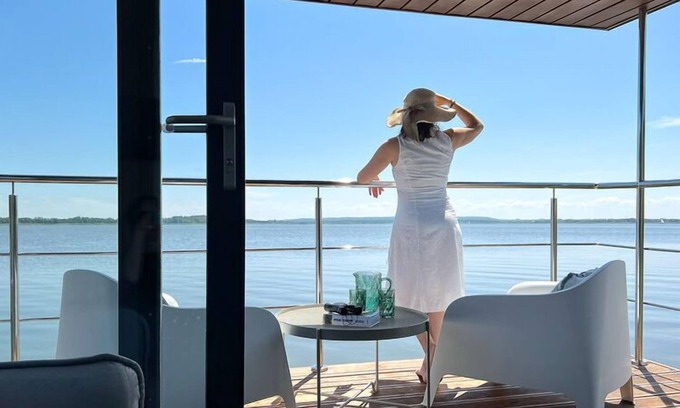 Mielno Bootsverleih | Hausboot in Łazy am Jamno-See & Meer
