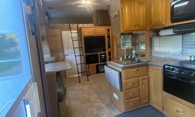 Powell Haus | Huge RV in a quiet, country location, Sleeps 8-12.