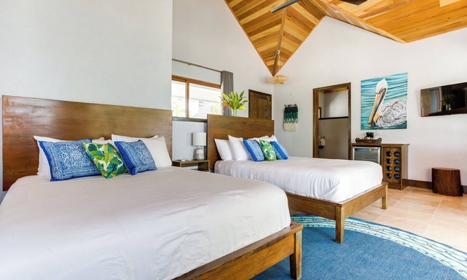 Placencia Haus | Hummingbird: Beachfront Cabana with Private Veranda on Belize Private Island