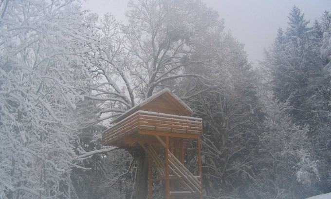 Ecole Skihütte | Hütte am Rande eines der schönsten Tierreservate Frankreichs