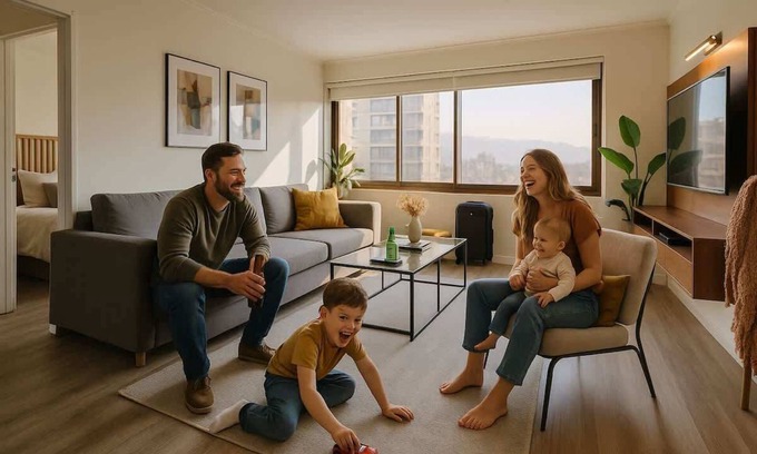 Santiago Wohnung | Ideal flia, Amplio, 3 dormitorios