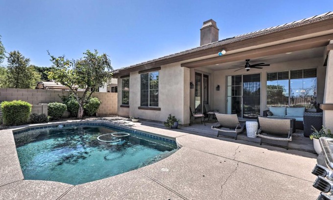Higley Park Haus | Idyllic Gilbert Abode with Private Pool Near Golf!