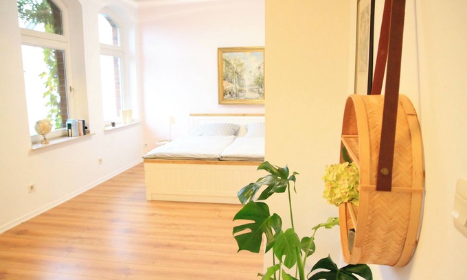 Xanten Wohnung | Idyllische 4-Personen Wohnung mit Dachterrasse in der Villa Kolck