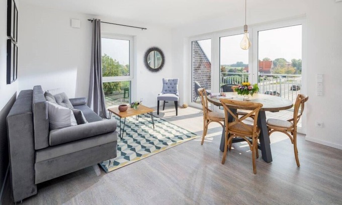 Norddeich Wohnung | Ferienwohnung Neptun: Ihr perfekter Rückzugsort an der Nordsee!