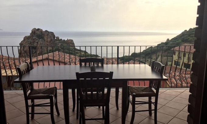 Nebida Wohnung | INCANTEVOLE TERRAZZA SUL MARE wifi e piscina