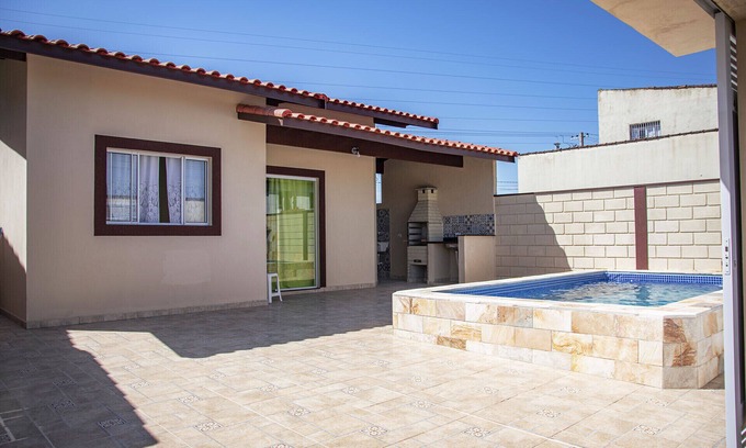 Tupy Haus | Incrível casa com piscina e churrasq - Itanhaém/SP