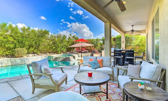 Indio Haus | Indio Home w/ Private Pool & Community Amenities