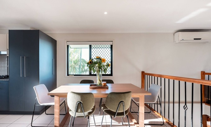 New Farm Haus | Inner city New Farm 3 bed Townhouse with Garden, private and quiet. Pet Friendly