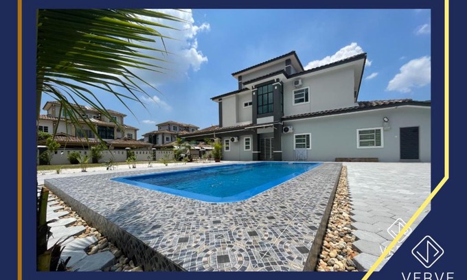 Kampung Tembok Villa | Ipoh Gunung Lang Private Pool Villa by Verve