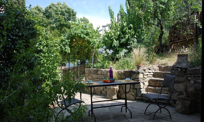 Montefioralle Wohnung | Luxus-Wohnung mit privatem Garten an den Wänden des Chianti XII Jahrhundert erbaute Schloss