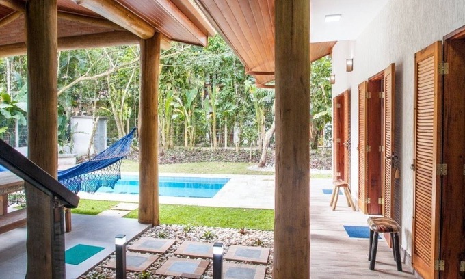 Itamambuca Haus | Praia do Itamambuca, São Paulo, Brazil, 5 suites with air, swimming pool, gourmet area.