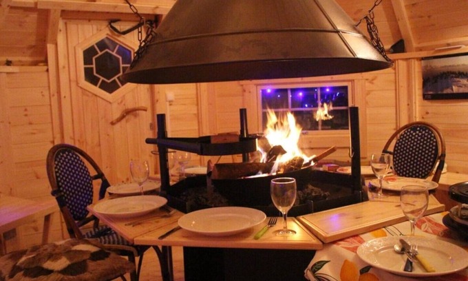 Bonlieu Skihütte | ITE DES CASCADES 14 PERSONEN ZU FUSS DER CASACADES DU HERISSON