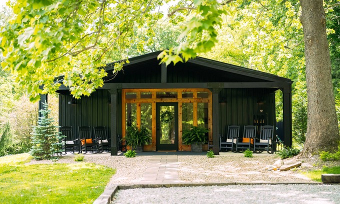 Logan Kabine | Kabine-Eigenes Badezimmer-Standard-Ivy Cottage