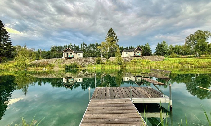 Fort Kent Mills Kabine | J19 North Charming Cozy Stay King Suite Direct Trail Access In Town WiFi