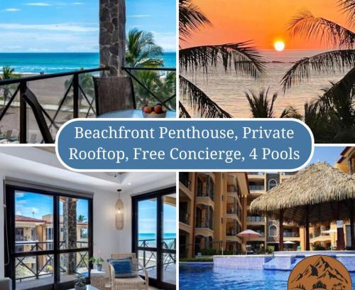 Barrio Los Villalobos Wohnung | JACO HEAVEN Beachfront Penthouse