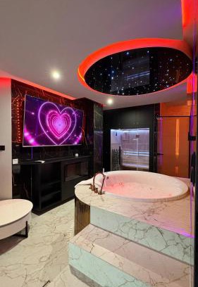Grzegorzki Wohnung | Jacuzzi Glass-House Wislane Tarasy with Sauna and Parking