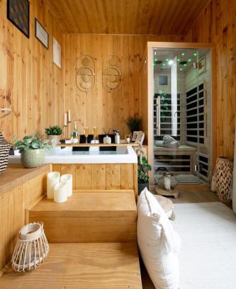 Les Muriers Wohnung | Jacuzzi Sauna privatif - La Cabanette Spa